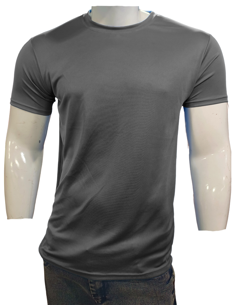 male black t-shirt front