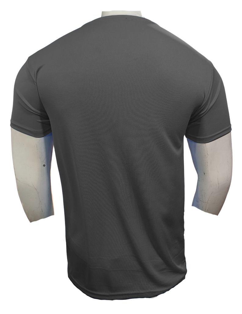 male black t-shirt back